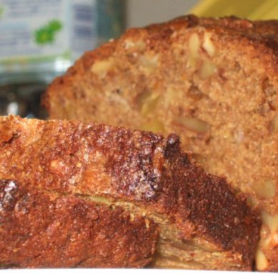 Bolo de cenoura com especiarias