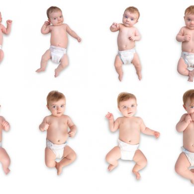 Crescimento: 0 a 6 meses