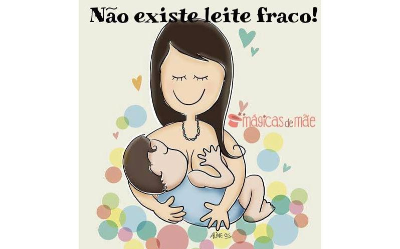 Meu leite pode ser fraco?