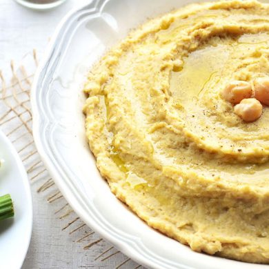 Pasta de grão de bico