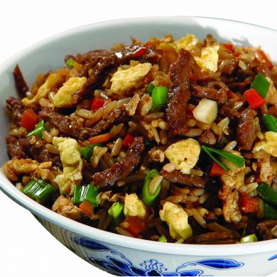 Risoto chinês