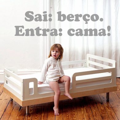 Trocando o berço pela cama