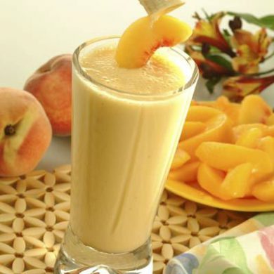 Vitamina de pêssego